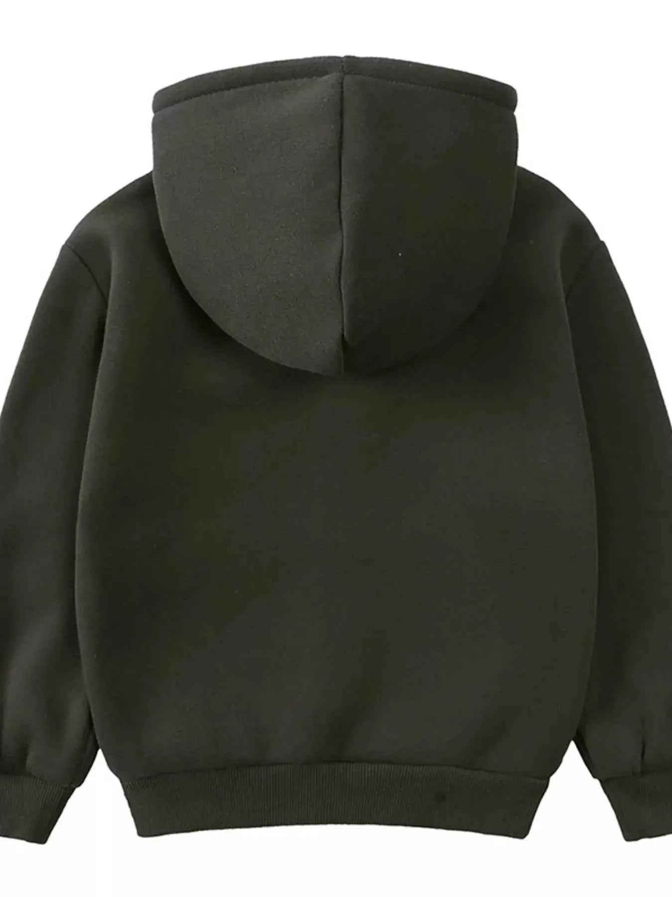 Children's Halloween Skeleton Zip-Up Hoodie