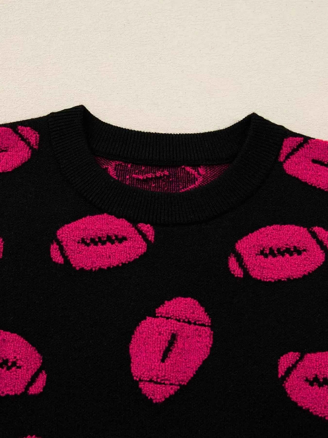 Casual Knit Short Sleeve Sweater