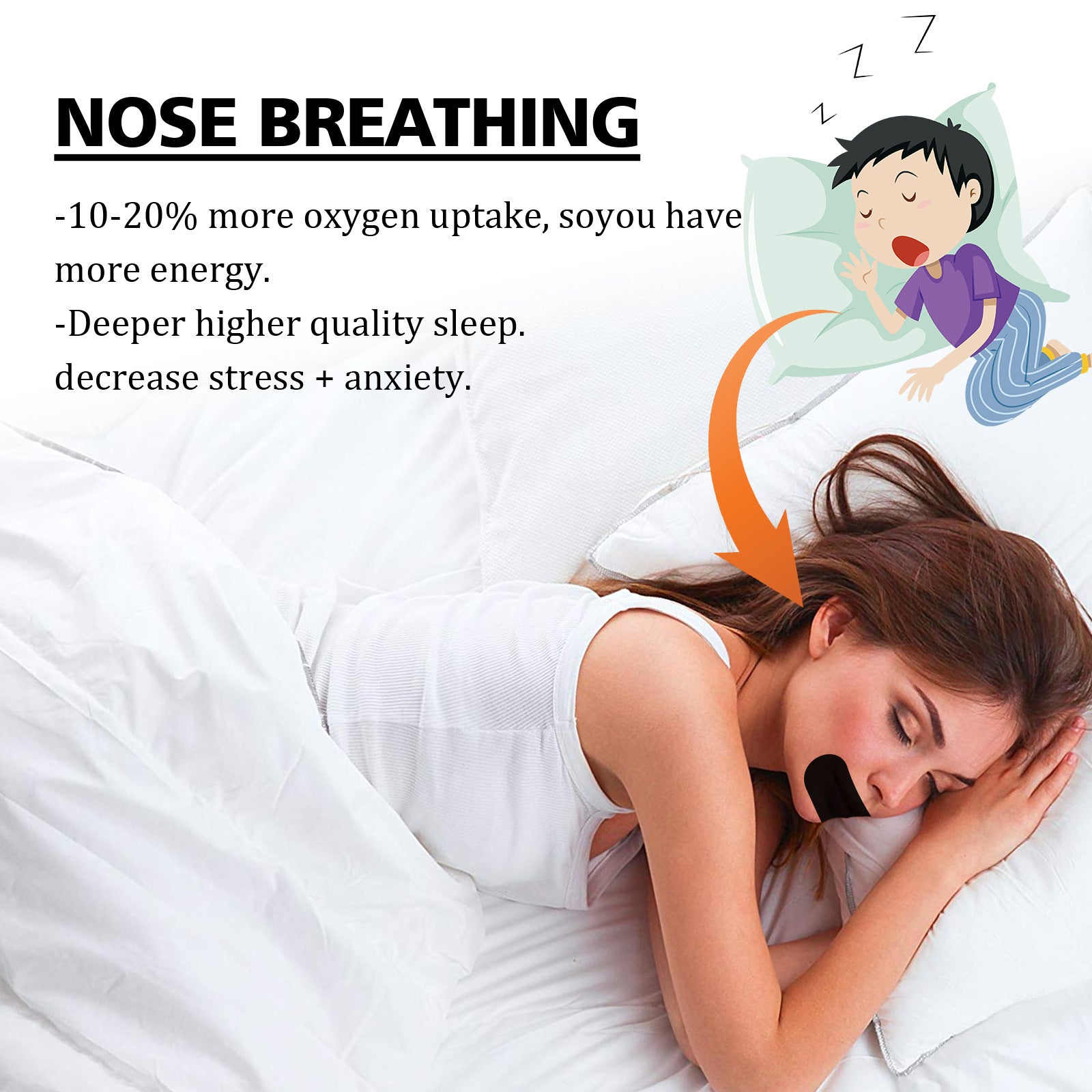 Breathing Patch Anti-snoring Anti-snoring Paster - Triple D lifestyle & beauty 2