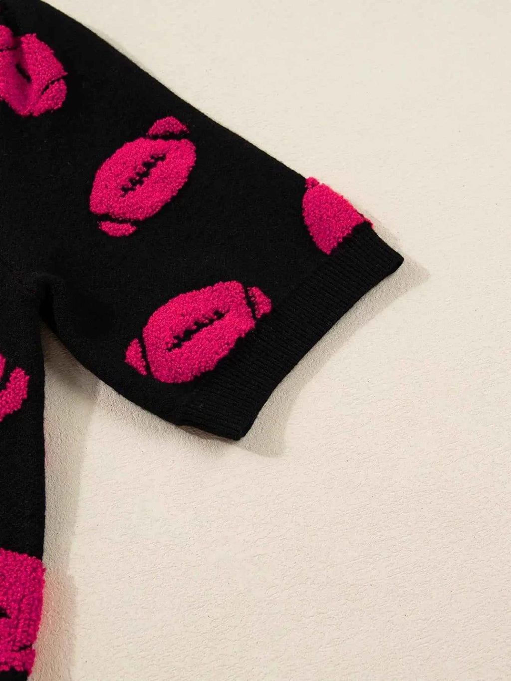 Casual Knit Short Sleeve Sweater