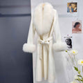 Autumn And Winter Fur Coat Wool Double-sided Coat Women's Long
