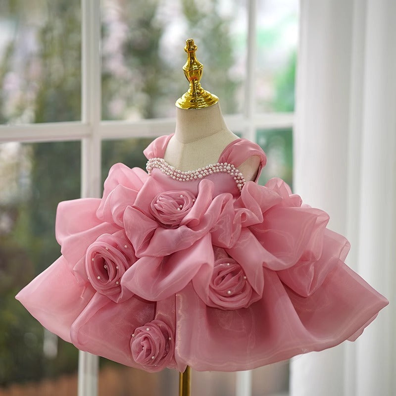 Children Full-year Evening Gown Pettiskirt triple D lifestyle & beauty 2