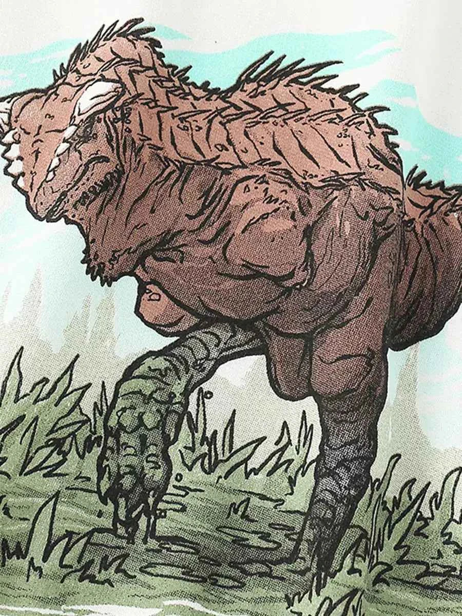 Children's Dinosaur Graphic Crew Neck Sweatshirt