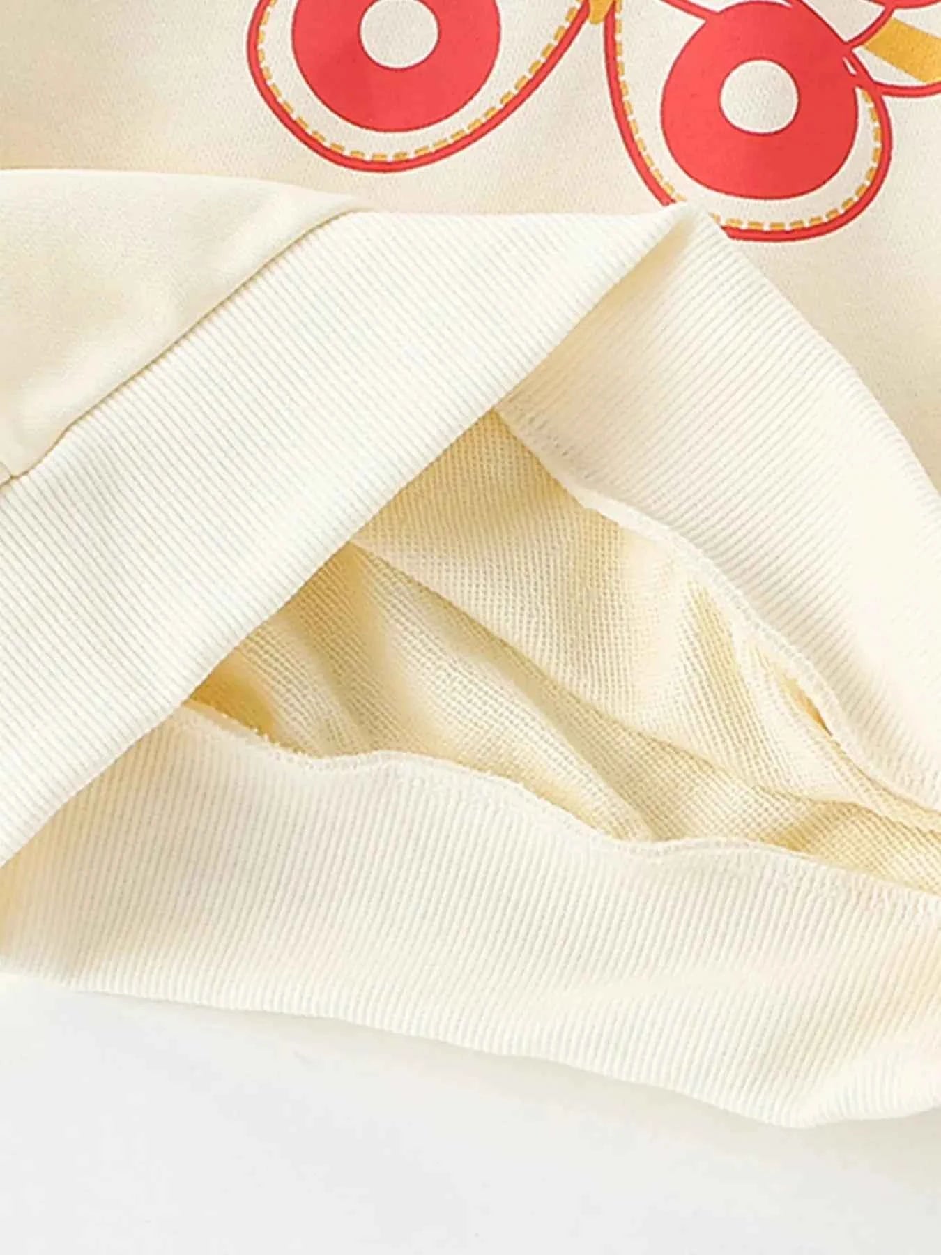 Children's Butterfly Graphic Crew Neck Sweatshirt