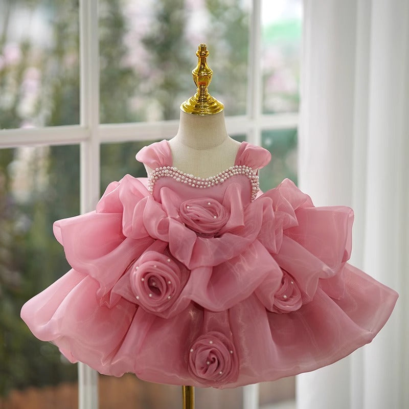 Children Full-year Evening Gown Pettiskirt triple D lifestyle & beauty 2