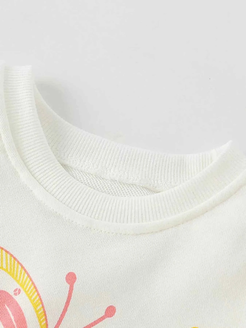 Children's Butterfly Graphic Crew Neck Sweatshirt