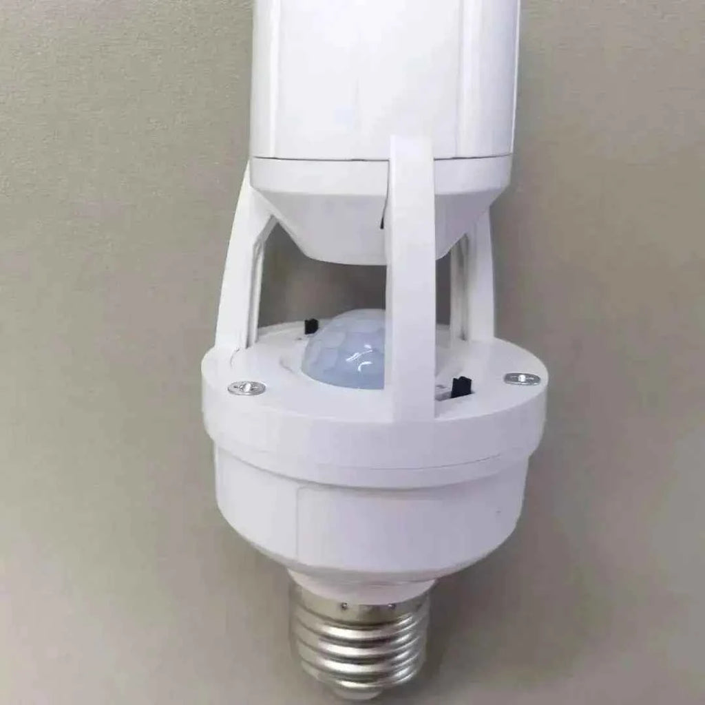 360 Degrees PIR Human Induction Motion Sensor LED Night Lamp Holder Corridor Base E27 Delay Time Adjustable Switch
