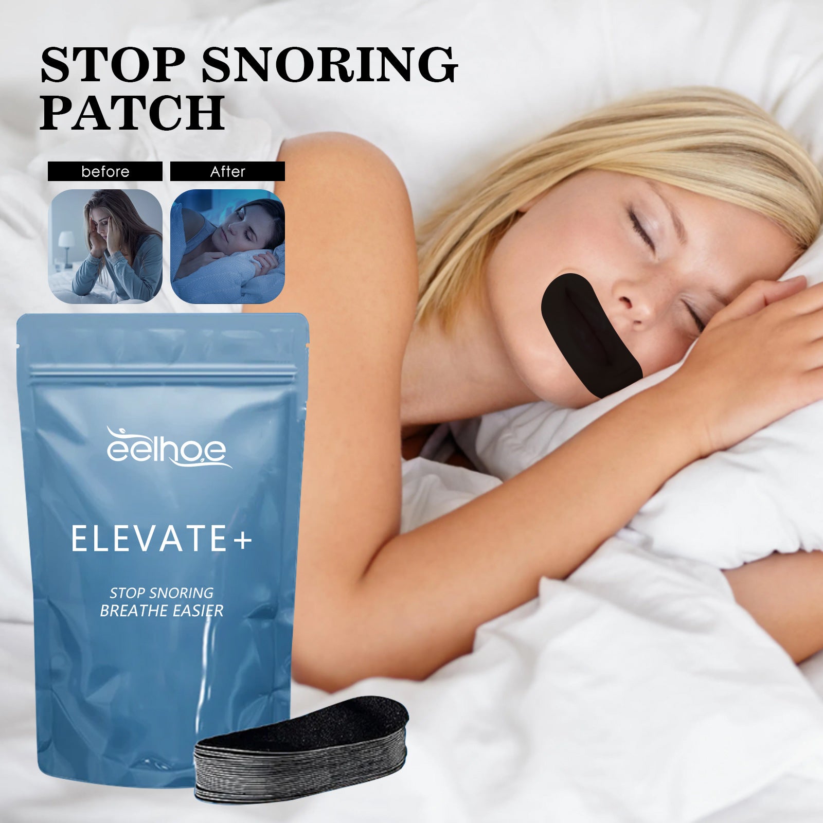 Breathing Patch Anti-snoring Anti-snoring Paster - Triple D lifestyle & beauty 2