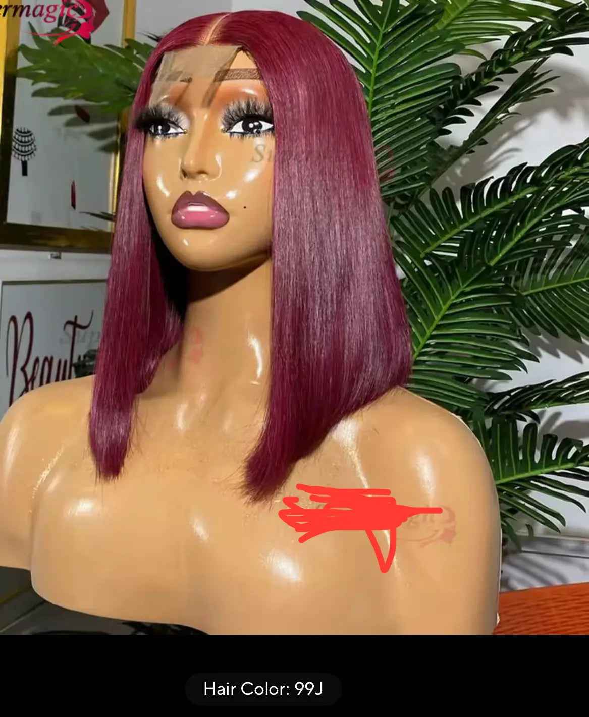 100% human hair wigs