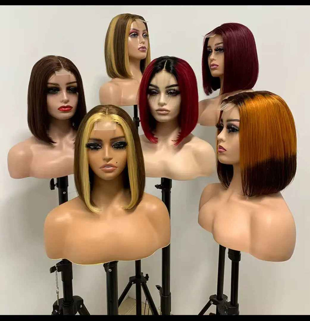 100% human hair wigs