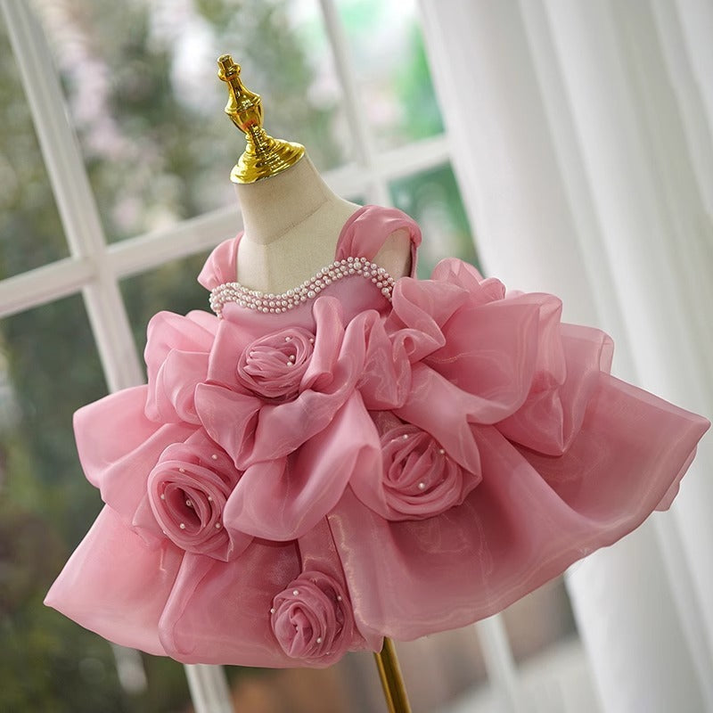 Children Full-year Evening Gown Pettiskirt triple D lifestyle & beauty 2