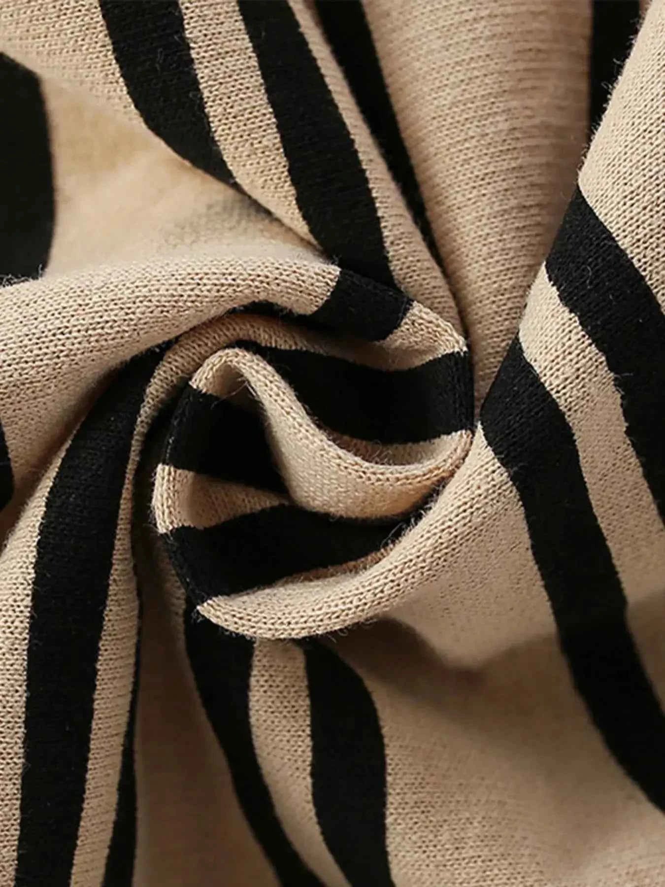 Children's Striped Bear Crew Neck Sweatshirt