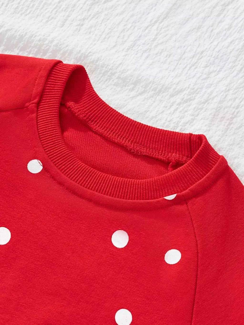 Children's Cute Bunny Crew Neck Sweatshirt