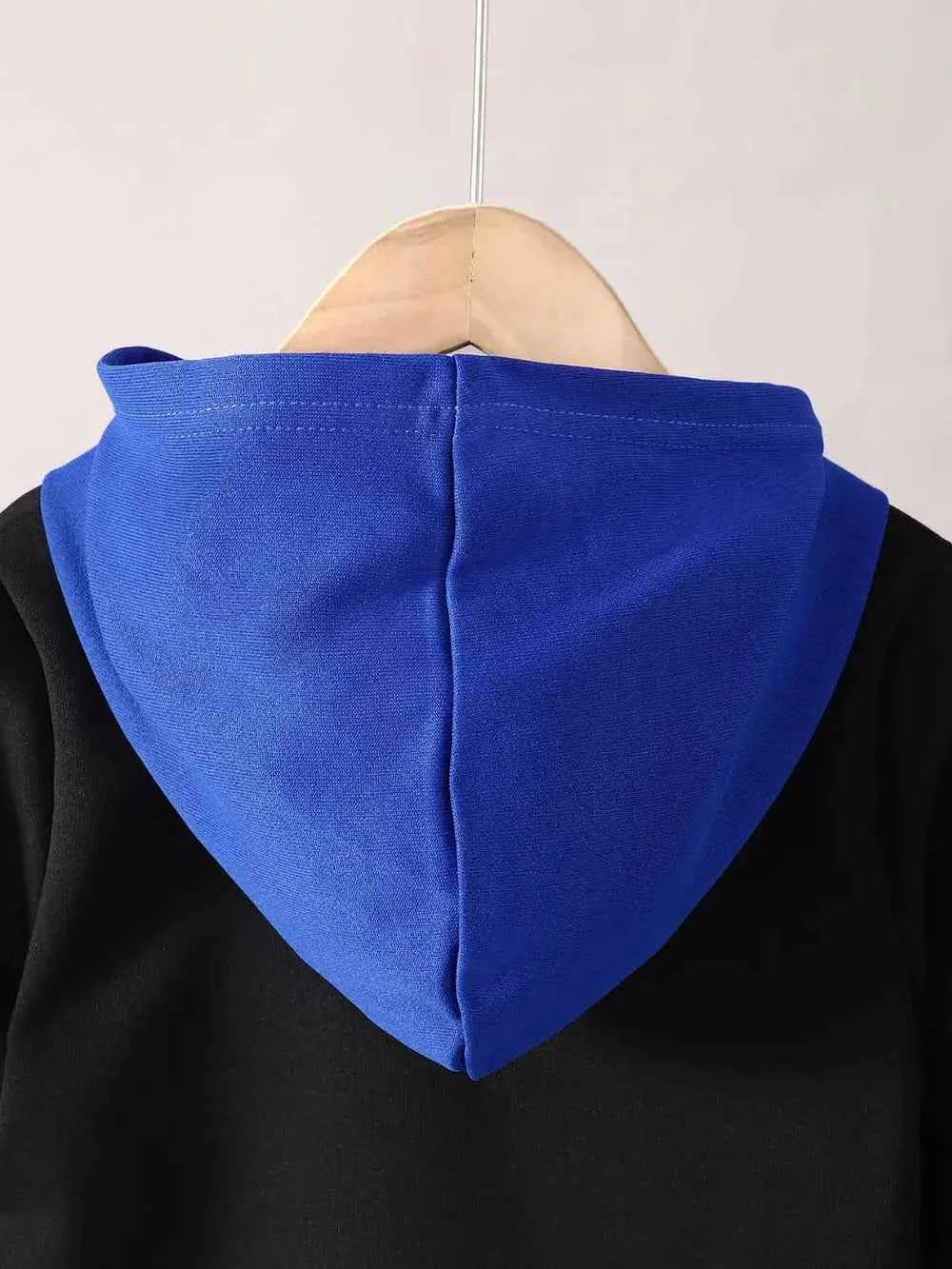 Children's Cartoon Graphic Hoodie and Pants Set