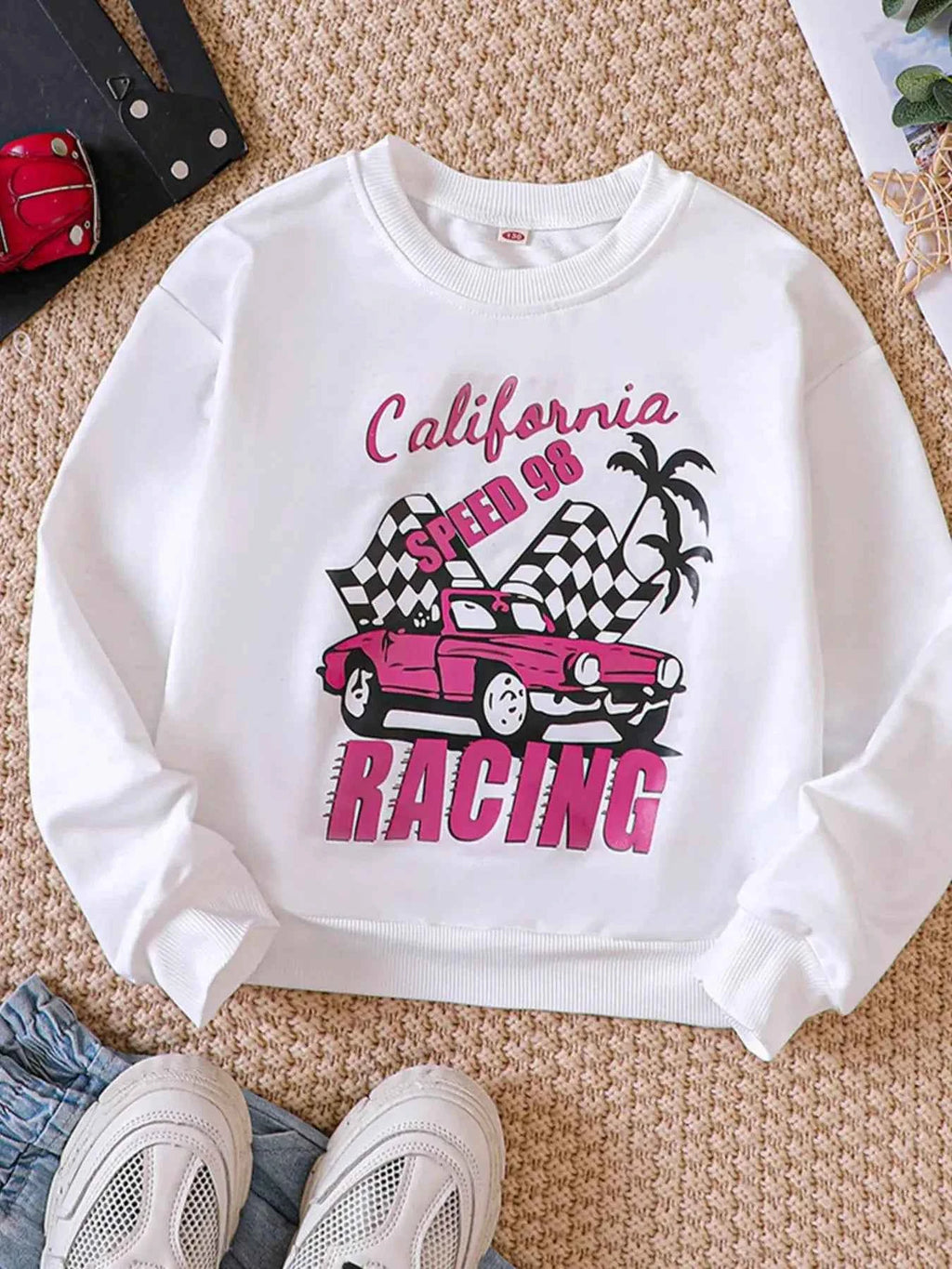 Children's Graphic Crew Neck Sweatshirt