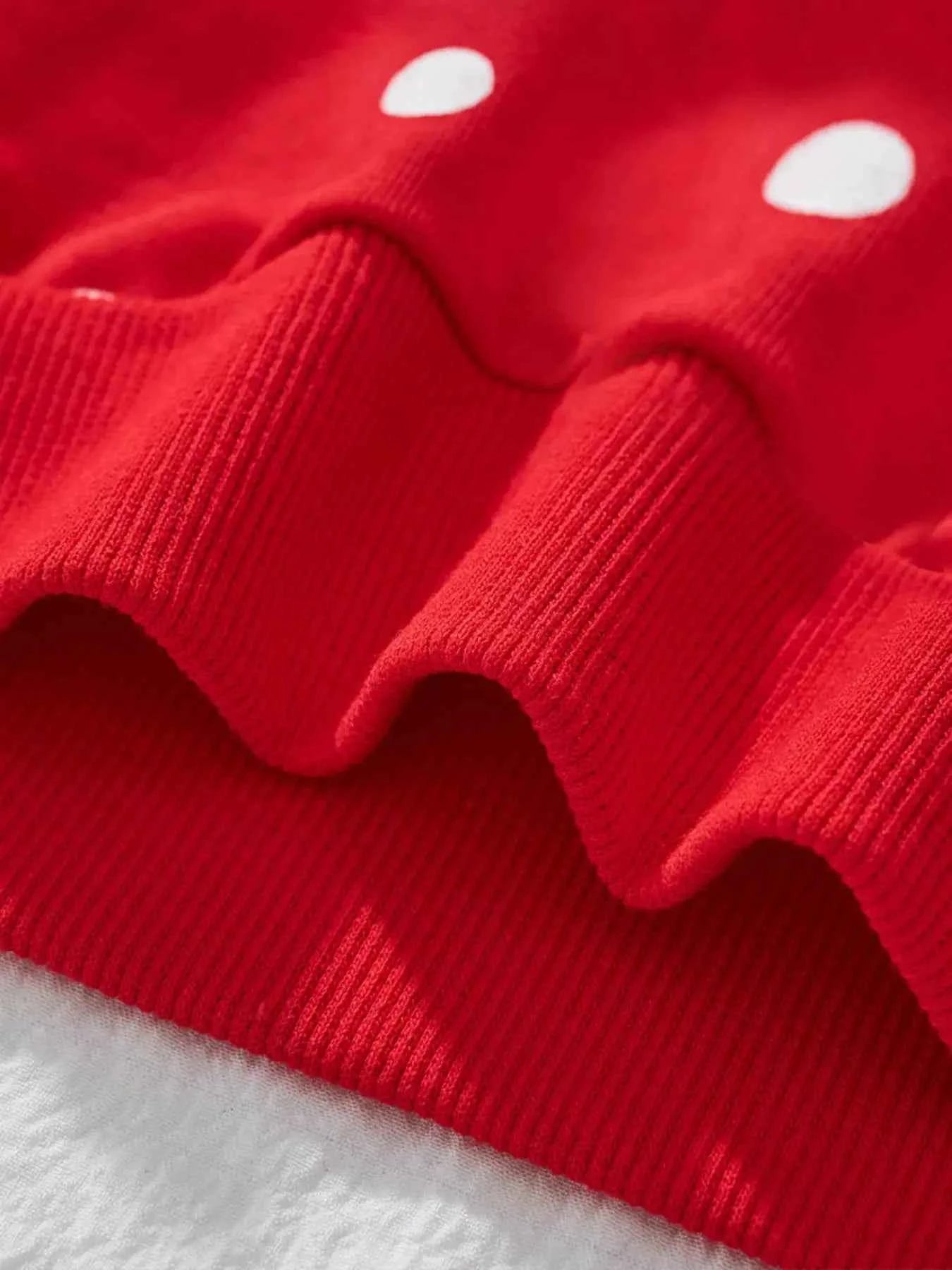 Children's Cute Bunny Crew Neck Sweatshirt