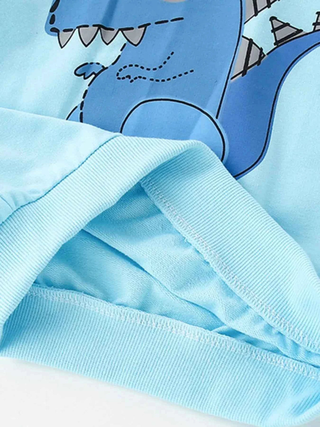 Children's Dinosaur Graphic Crew Neck Sweatshirt