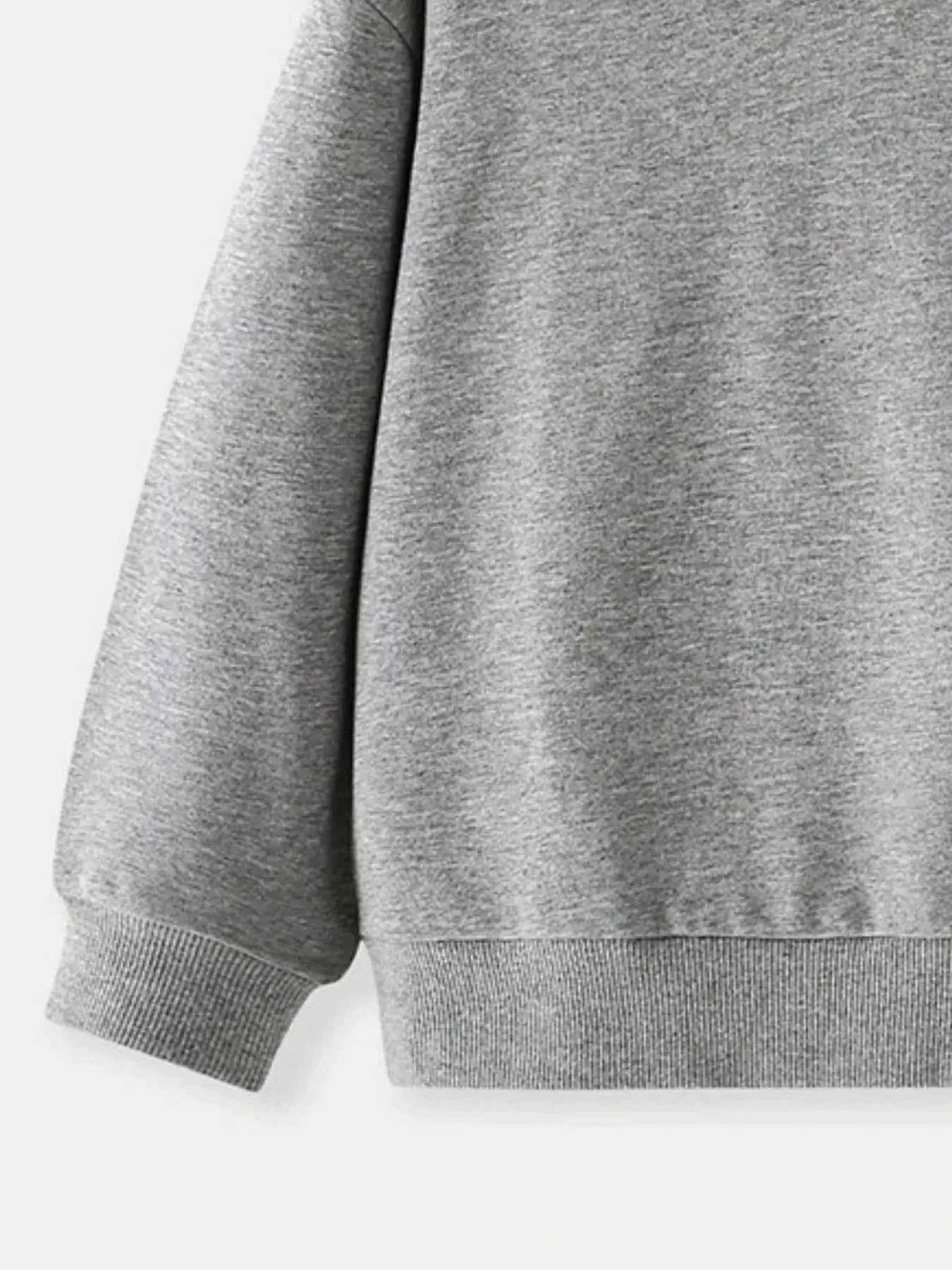 Children's Casual Solid Color Crew Neck Sweatshirt